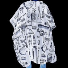 12 Styles Hairdressing Cape Apron Hair Cut Hairdressing Apron Cloth Hair Cutting Coat Waterproof Fabric