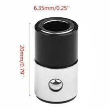 4pcs Magnetizer Ring Metal HRC60 Black Magnetic Steel Magnet Powerful Ring Strong Magnetizer Electric
