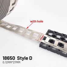 1M 27mm*0.12mm Nickel Strips Professional Spot Welding Nickel Strips For Battery Connection Lead Sheet