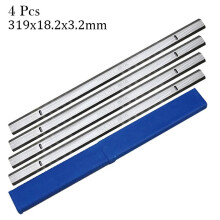 4pcs 13 inch High Speed Steel W18CR4V Wood Planer Knives Replacement Blades for Craftsman 13'' Planer