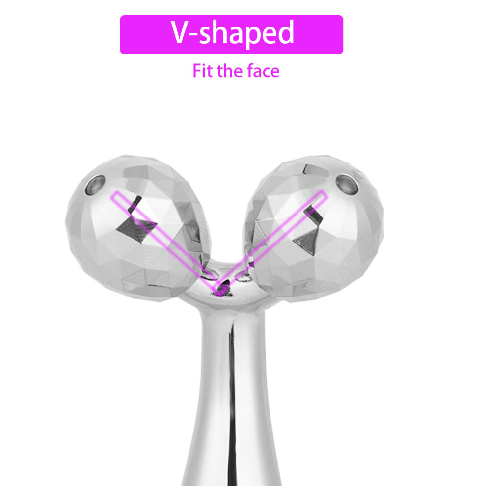 Portable 3D Roller Face Massager Face Lifting Firming Tool Face Body Slimming Roller