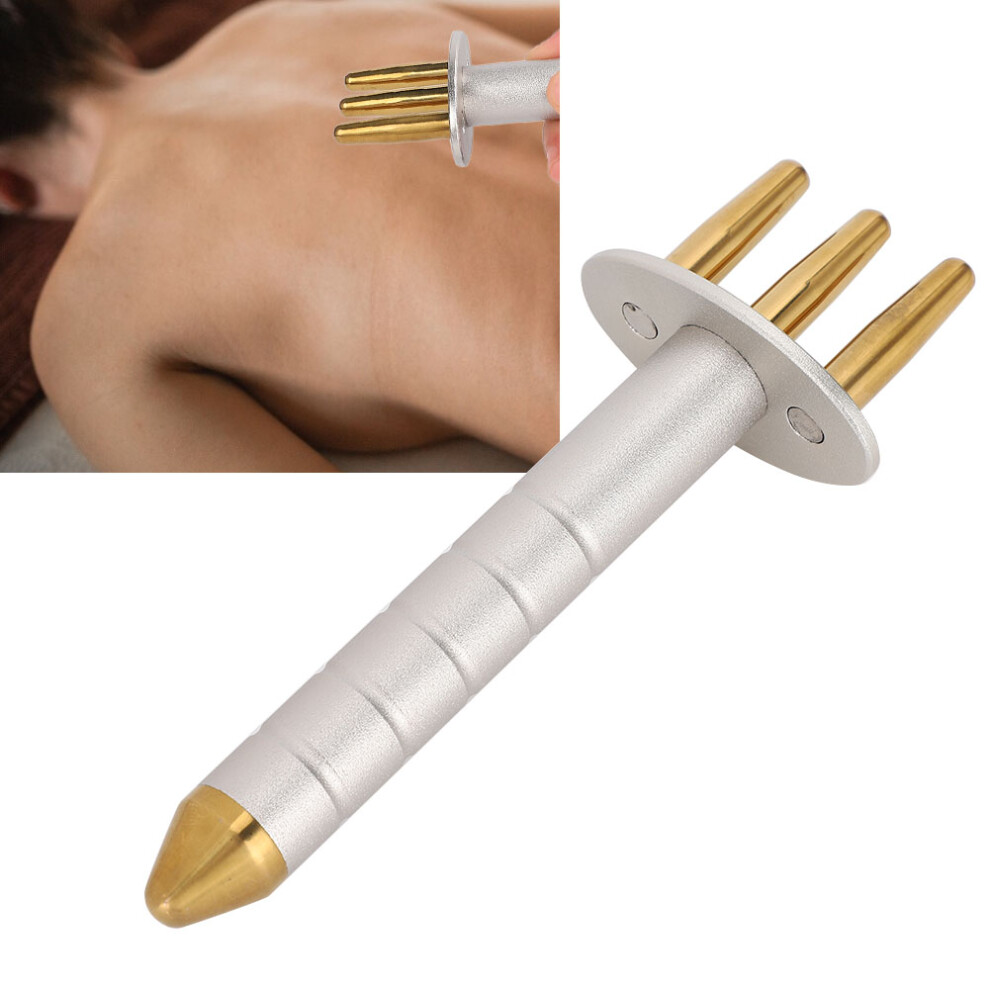 Lymphatic Acid Drainage Pen 3 Fork Meridians Massager Beauty Massage Stick