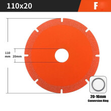 1pc 100/110mm Glass Cutting Disc Diamond Saw Blade for Marble Ceramic Tile Jade Grinding Polishing Cutting