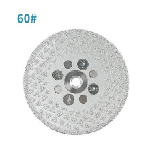 1pc 4 Inch 100mm Diamond Cutting and Grinding Disc Double Sided M10 Thread Saw Blades for Marble Granite
