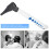 Portable Mini Ear Otoscope Endoscope Ear Inspection Tool with 3pcs Replaceable Heads 3