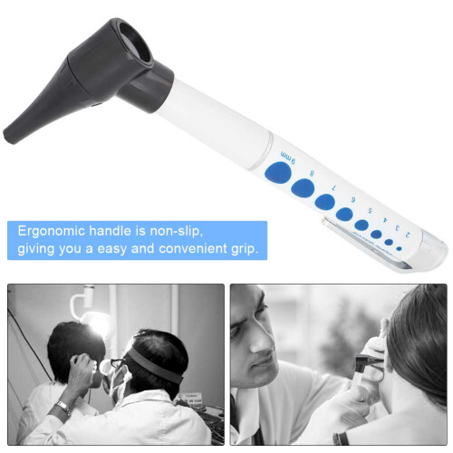 Portable Mini Ear Otoscope Endoscope Ear Inspection Tool with 3pcs Replaceable Heads 2