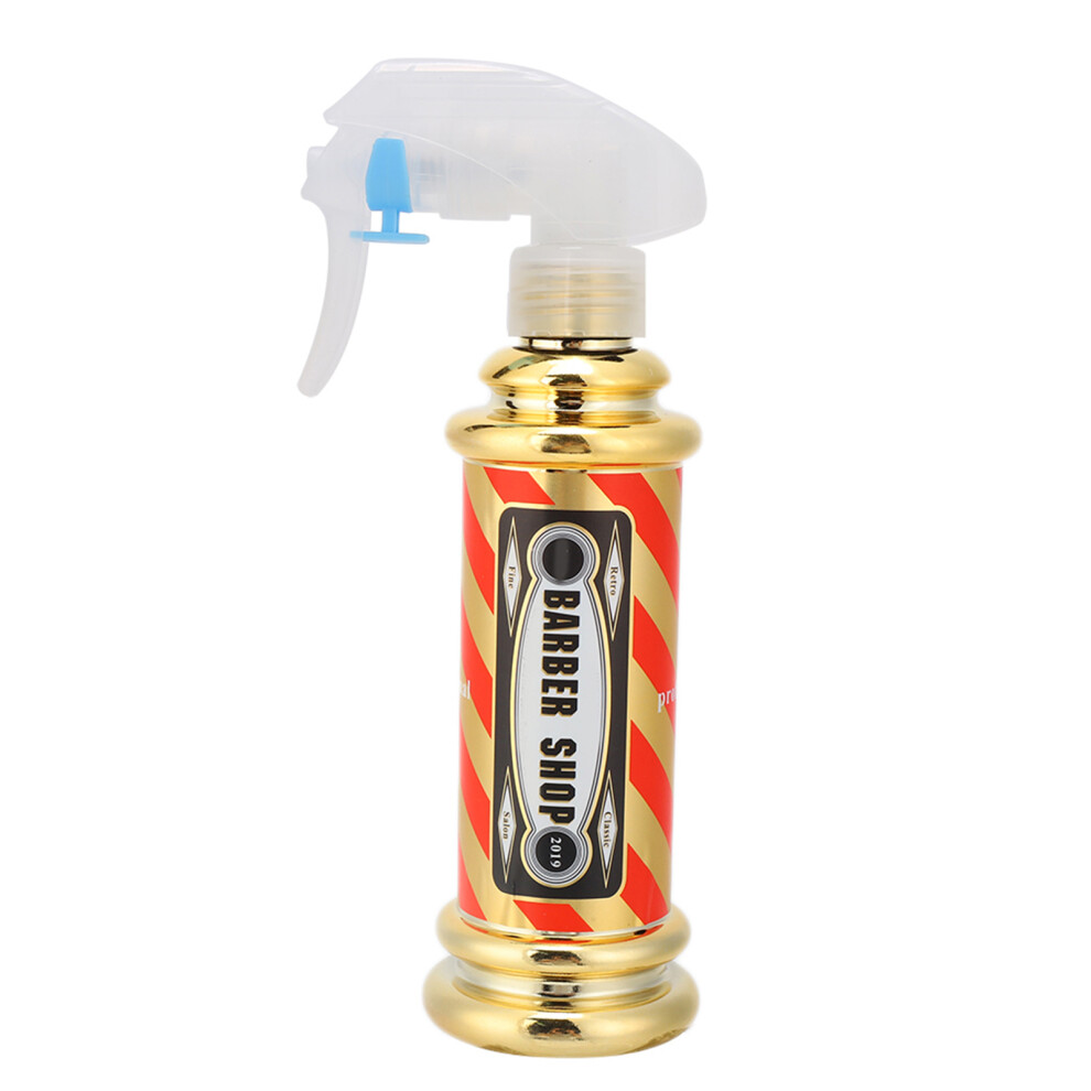 Hairdressing Spray Bottle Salon Barber Shop Hair Styling Water Spray Kettle 150mlGold