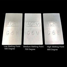 Silver Brazing Plate Jewelry Welding Tool Plate for Silver Welding Metal Forming Stamping Jewelry Making