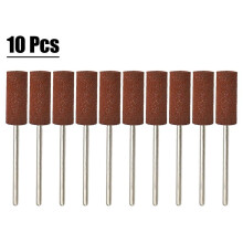 10pcs 2.35mm Shank Diamond Grinding Head Polishing Head Wheel Head Abrasive Mounted for Jade Wood Metal