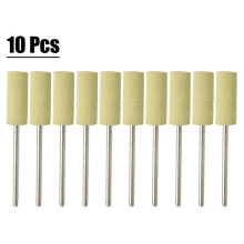 10pcs 2.35mm Shank Diamond Grinding Head Polishing Head Wheel Head Abrasive Mounted for Jade Wood Metal