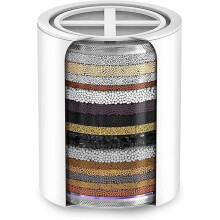 20 stage replacement shower water filter cartridge (without housing), compatible with any shower filter