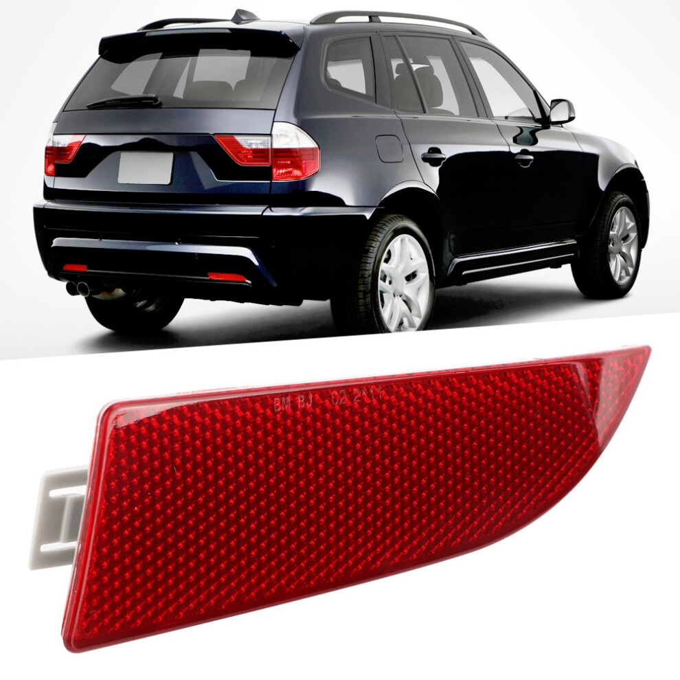 Rear Bumper Right Reflector Fit For X3 E83 2006-2010 63147162218 Red 7891323864218