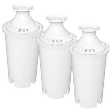 Fits standard Brita water filter replacement for jugs and dispensers, lasts 2 months reduces chlorine