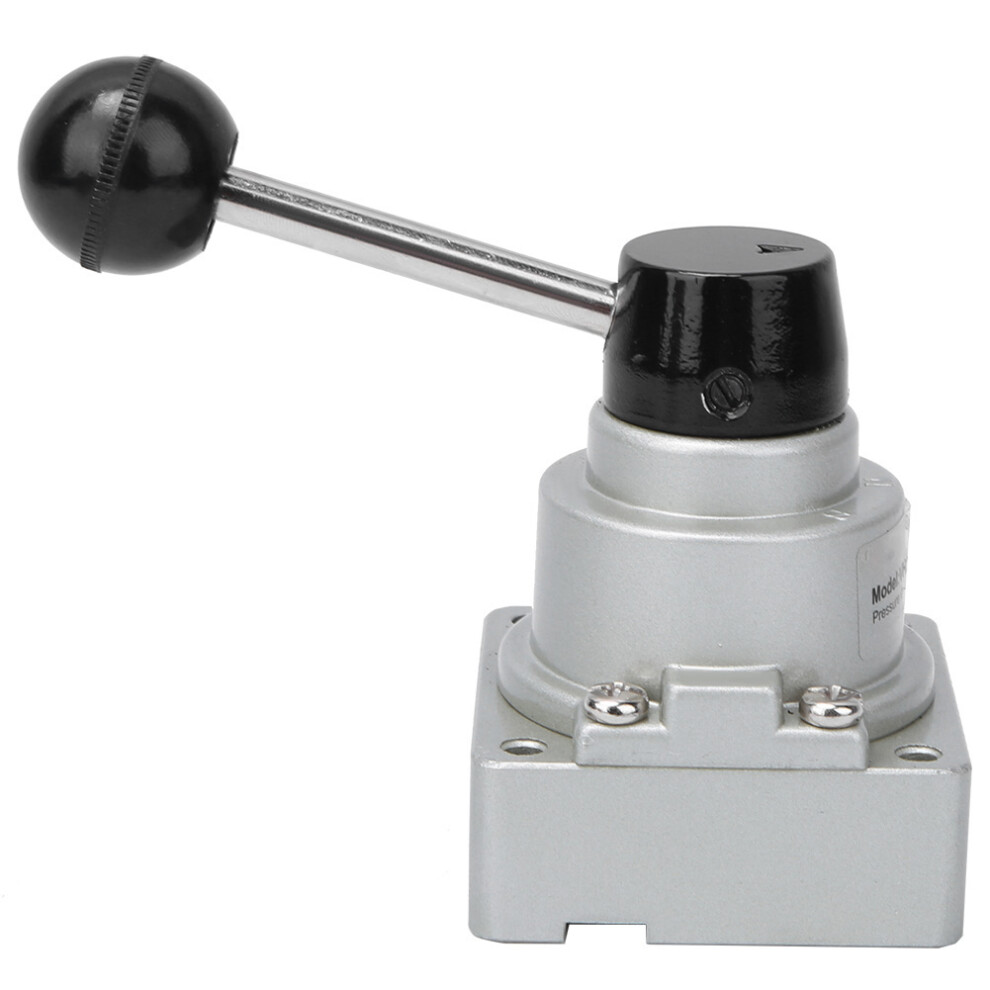 G1/4In Lever Hand Valve Direct Acting Aluminum Alloy 3 Position 4 Way Vh200-02 0-8Kgf/Cmâ² 7901323864481