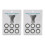 14pcs Mist Maker Maintenance Kit, Ceramic Ceramic Discs Replacement Key Parts Kits for Mist Machine-26859 1