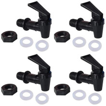 4pcs Replacement Radiator Faucet Water Bottle Jug, Dispenser Tap Set, Reusable Spigot Spout Water Beverage