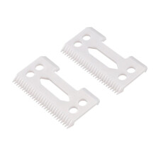 New 2pcs 28 Teeth Zirconia Ceramic Blade for Wahl Senior Clipper-28038
