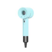 Soft Silicone Hair Dryer Portable Dust-Proof Hair Dryer Cover - Blue-28077