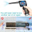 (Accessories)Cordless AIR Duster, Replacement for Compressed Spray Gas Cans, Rechargeable Blower for 4