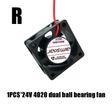 (R.4020 Doppelkugel 24 V) 3010/4010/4020/5015/6015 mm Öl-/Hydraulik-/Doppelkugellagerlüfter 12 V/24