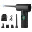 (100W Plus -1)Compressed Air Duster For Computer Keyboard PC Car Clean 51000 RPM USB Charging Portable 1