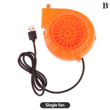 (-B) DC 6V USB-Kühlventilator Micro-Gebläse für Cartoon-Puppe aufblasbare Dinosaurier Anzug Holzofen