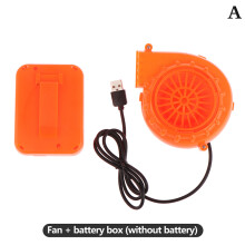 (-A) DC 6V USB-Kühlventilator Micro-Gebläse für Cartoon-Puppe aufblasbare Dinosaurier Anzug Holzofen