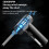 (black)Wireless Air Duster 50000 RPM Dust Blowing Gun USB Compressed Air Blower Cleaning For Computer 3