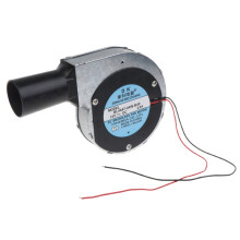 (WEISS) 12V 2A 11028 BBQ Grill Fan Metall Turbo Gebläse für w/Luftkanal Holzkohle-Starter Kochen Gebläse