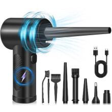 (1 Set) 1 Set Tragbares Staubgebläse Multifunktionaler Staubsammler Dual-Use-Auto und Zuhause Täglicher
