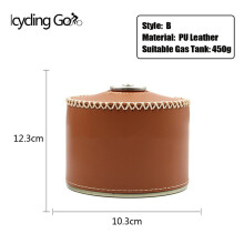 (B) Beschermhoes voor benzinetanks, buitentank, anti-val, kamperen, picknick, barbecue, benzinetank,