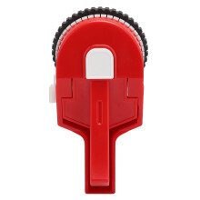 Mini Manual Tape Maker Decorative Coloured ABS 3D Embossing Tape 9mm for HandbookRed