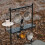 (Style A)Camping Table Hanging Rack Shelf Portable Foldable Tabletop Board Detachable Bracket Plate 3