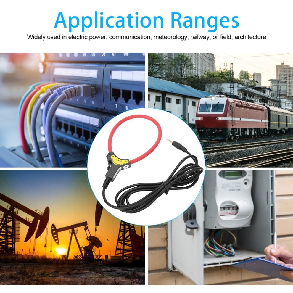Etcr100f Multi Functional Flexible Coil Current Sensor Ac Leakage Current Sensor 9381323868555