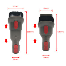 (1 stuk) Geschikt voor Dyson V11 V10 V12 V8 V7 Vervangende borstels Mondstuk Accessoires Gereedschapsset