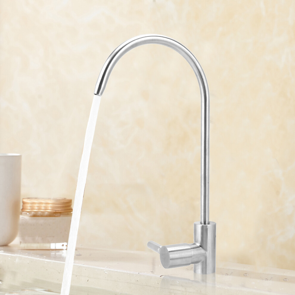 Household Kitchen Stainless Steel Faucet Wash Basin Tap Water Purifier Faucet G1/4In 9431323869189