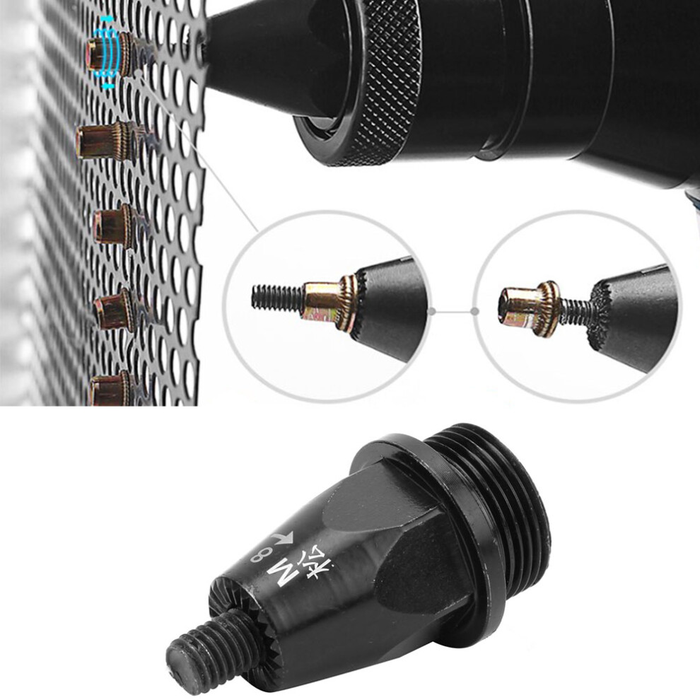 Air Riveter Rivet Nut Gun Head Hard Alloy Pneumatic Pull Setter Riveting Tool Partsm8 8721323871642