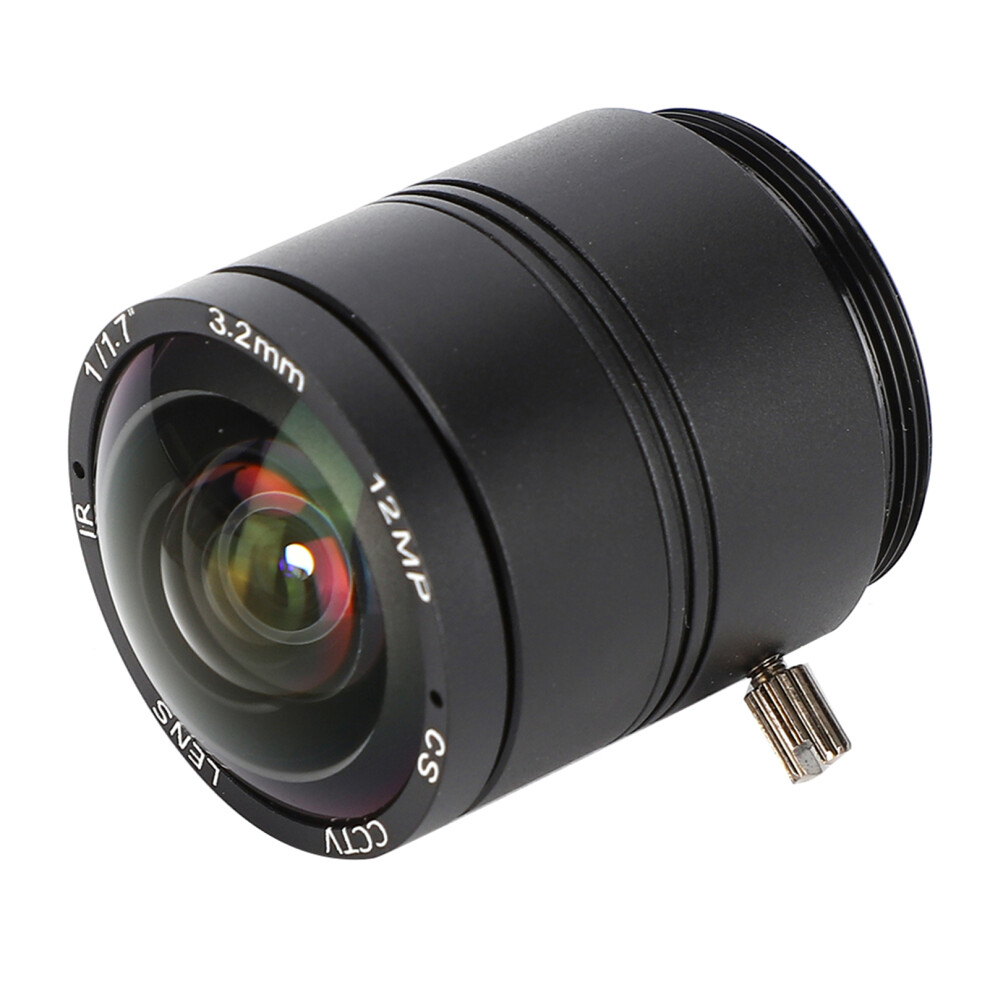 Professional 3.2Mm Focal Length Camera Lens 12Mp Cs Mount Security Surveillance 4621323869707