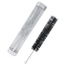 Pellet Smoker Tube Hexagonal Stainless Steel BBQ Pipe Outdoor Mesh Grill Smoke Generator