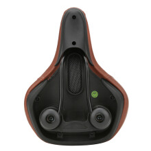 Elektrischer Fahrrad-Sattel 7010 PVC-Leder Stoßdämpfend Breiter Komfortkissen