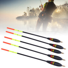 5 Stück Balsaholzfischereiboje Set, Verschiedene Modelle & Gewichte