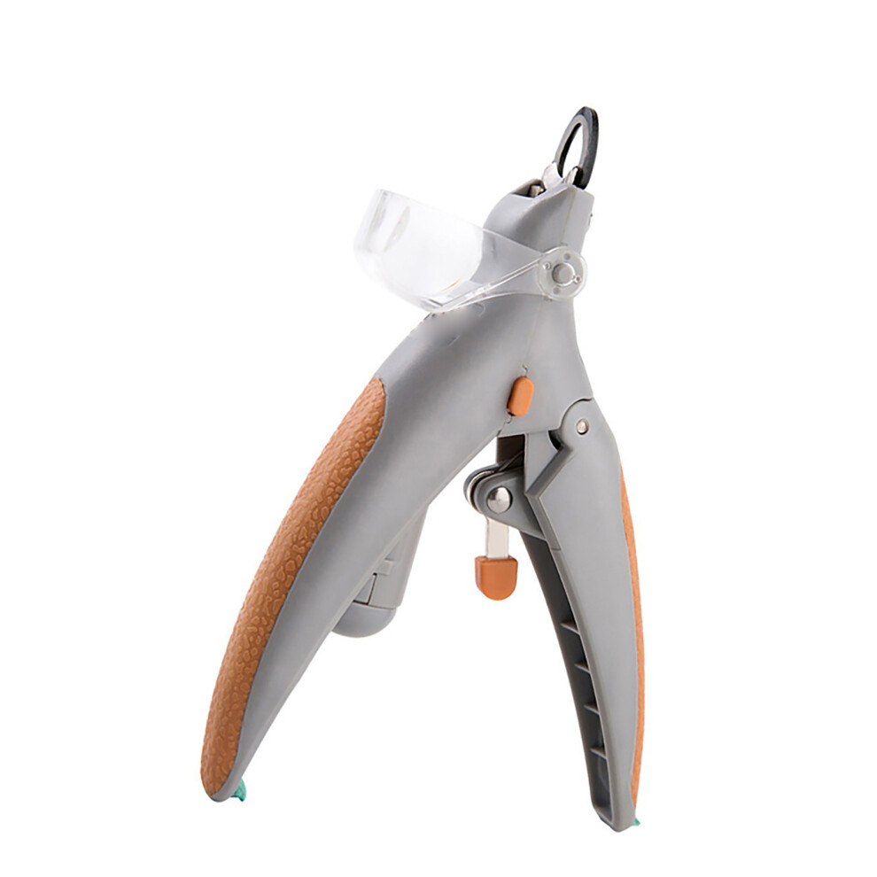 Light Illuminated Cat Pet Nail Clippers Cat Claw Trimmer Cat Nail Scissor Cat Nail Cutter Features Led 5X Magnification