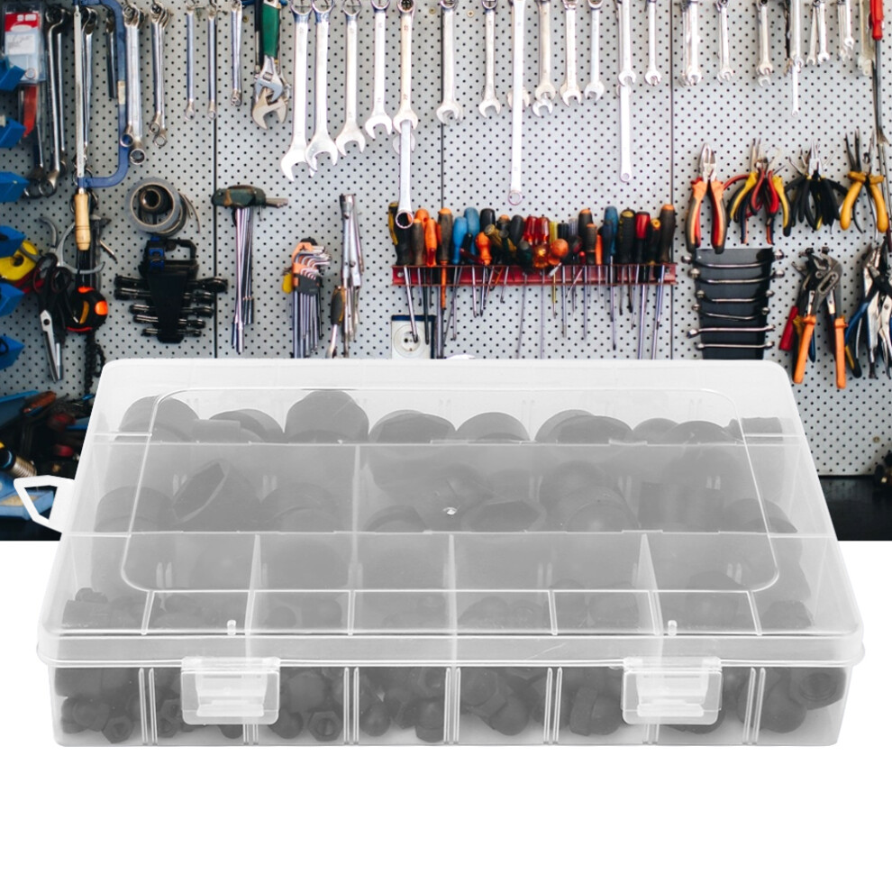 145Pcs Nylon Plastic Hex Nut Cover Bolts Protection Cap M4 M5 M6 M8 M10 M12 Hardware Fasteners 8241323877647