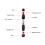 10PCS IP68 Waterproof Electrical Wire Cable 3Pin Connector Outdoor Plug Socket 0.5mm²~2.0mm² 7