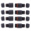 10PCS IP68 Waterproof Electrical Wire Cable 3Pin Connector Outdoor Plug Socket 0.5mm²~2.0mm² 5