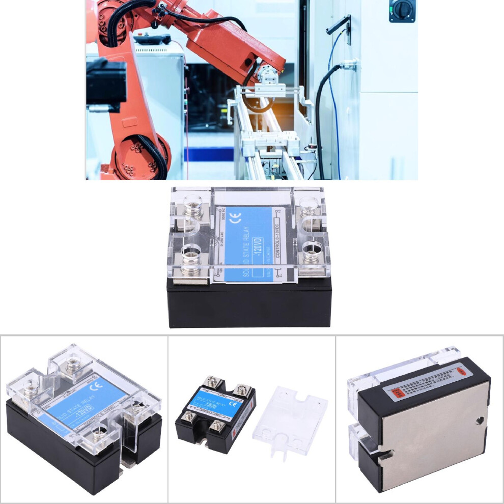 Berm Solid State Relay Single Phase With High Performance Optocoupler Control 0-10Vdc Load 0-250Vac(Berm-120Vd ) 8431323881199