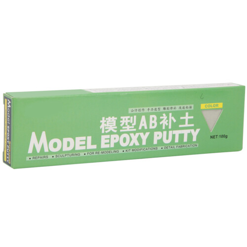 Model Repair AB Epoxy Quick Drying Putty 100g Fill Soil Modeling Hobby Craft Accessory(100g Fill Soil Grey ) 2