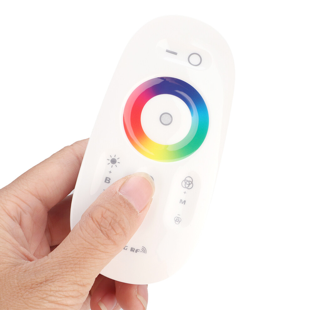 LED RGBW Controller 2.4G Wireless Touch RF Remote Control Dimmer for RGBW LED Strip DC 12-24V