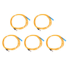 5 Stück Fiber Jumper SC FC Single Mode 3M Netzwerkkabel