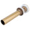 Antiker Messing-Deckel für Badezimmer-Waschtisch, 190 mm Höhe 9